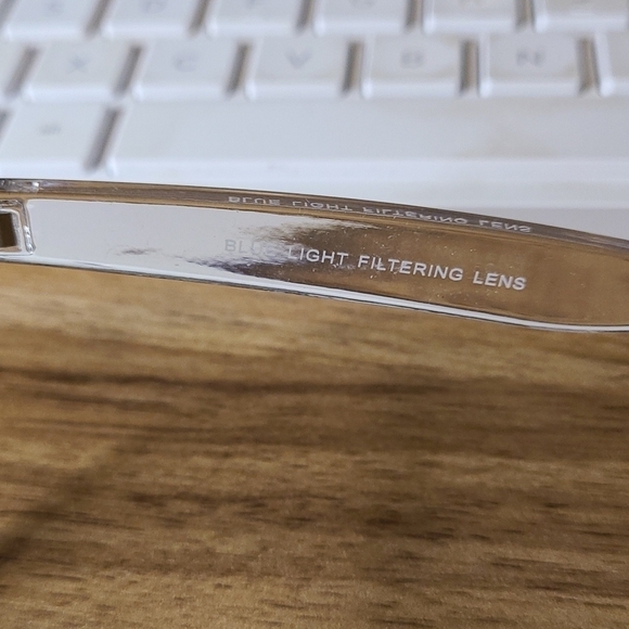 SPEXX Blue Light filtering eyeglasses clear Oversized frame NWT - Picture 3 of 5
